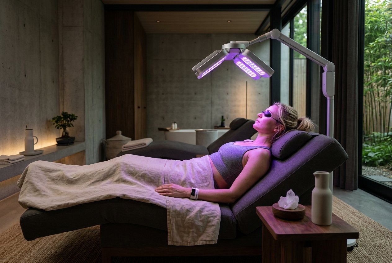 Chromotherapy Spectral Color Light Therapy Session